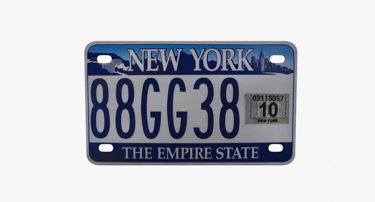 License Plate Collection 3D model