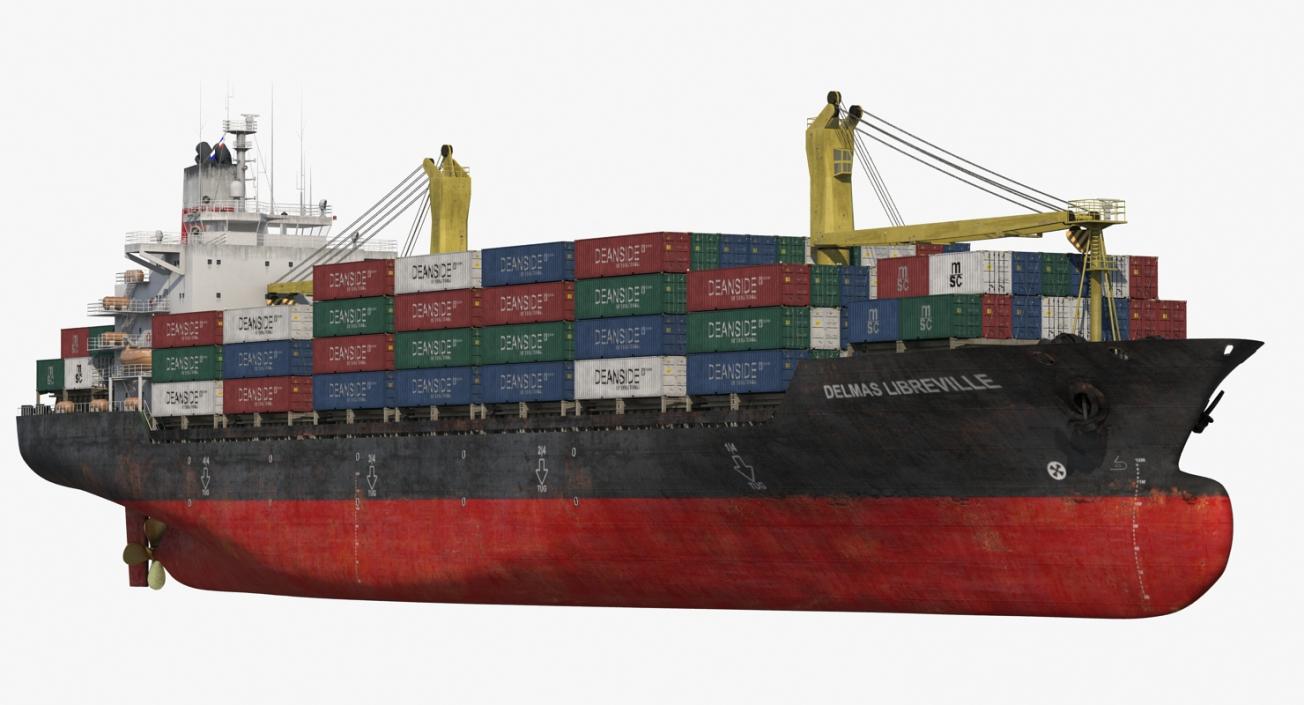 Container Ship 3D model