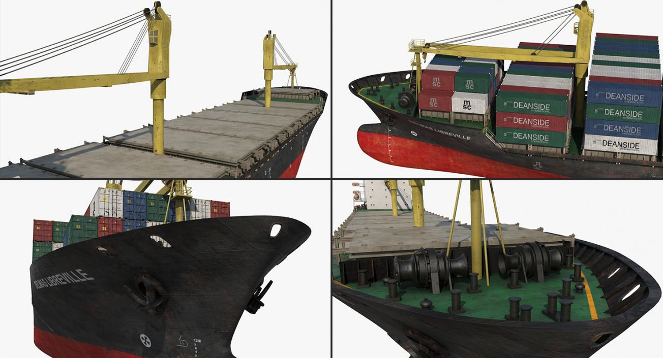 Container Ship 3D model