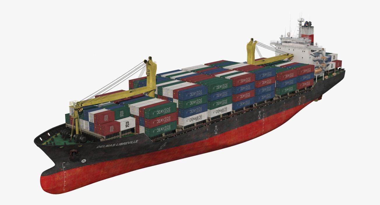 Container Ship 3D model