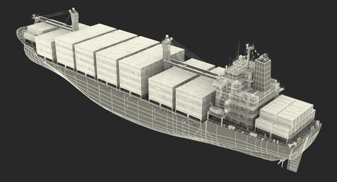 Container Ship 3D model