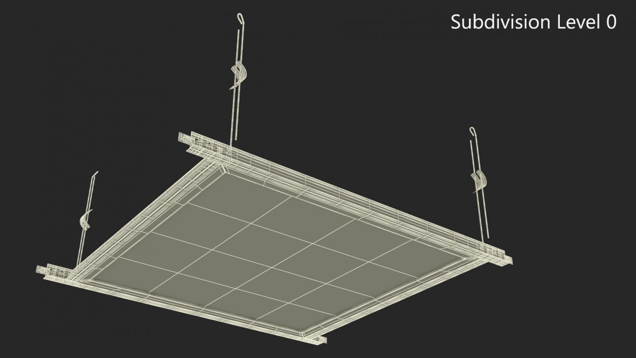 Armstrong Light Panel ON 3D model