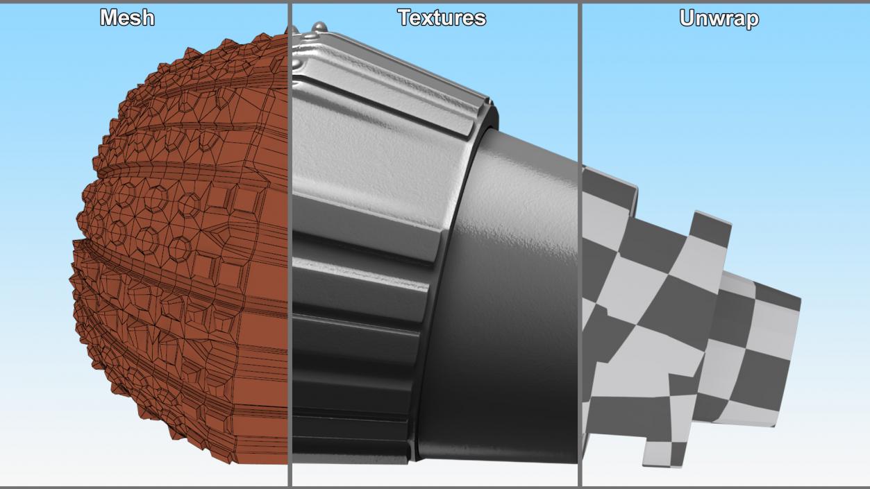 3D Drilling Rig Bit Diamond 2