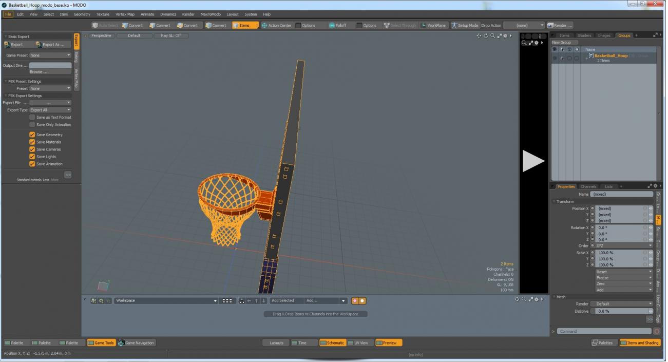 Basketball Hoop 7 3D