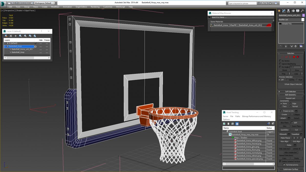 Basketball Hoop 7 3D