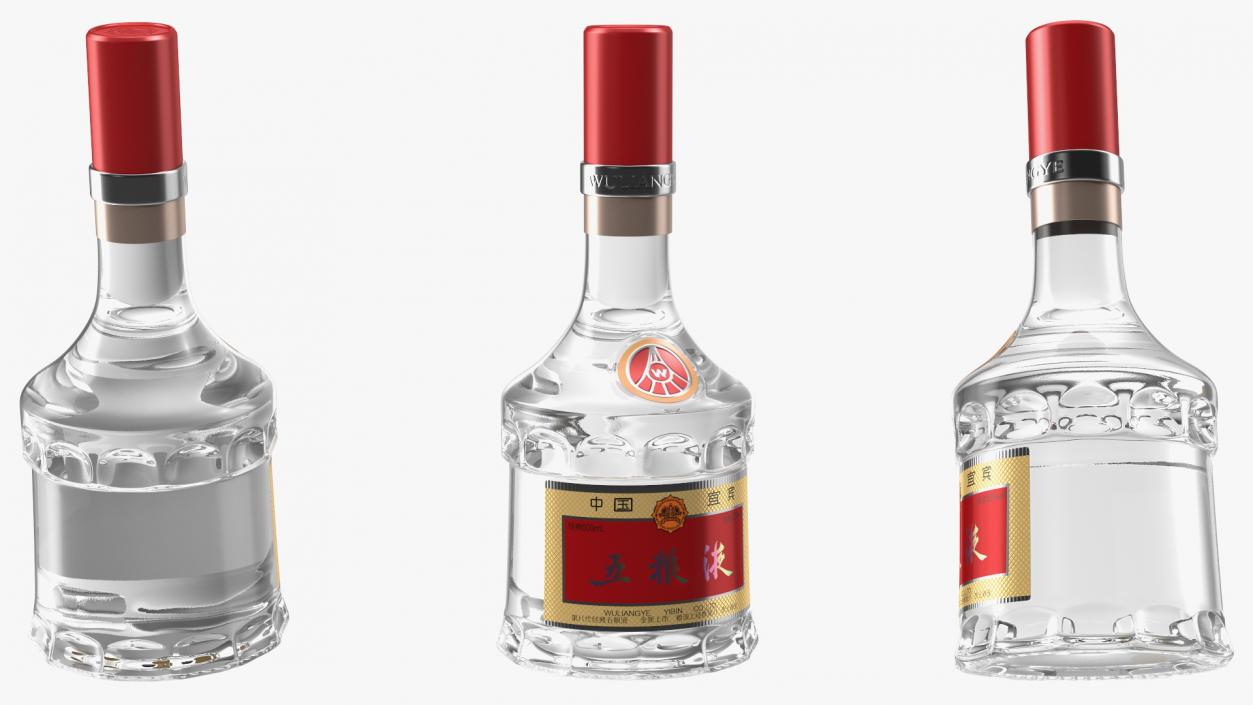 Wuliangye Chinese Baijiu 3D model