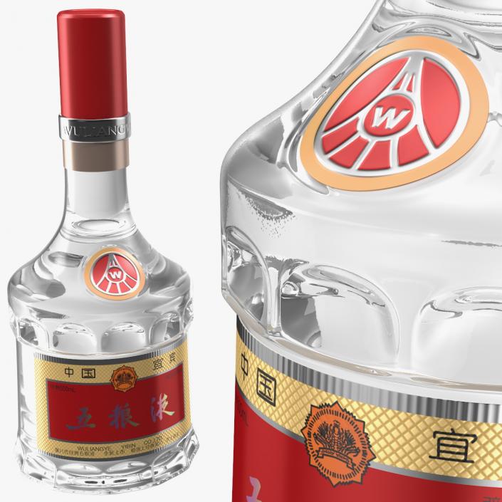 Wuliangye Chinese Baijiu 3D model