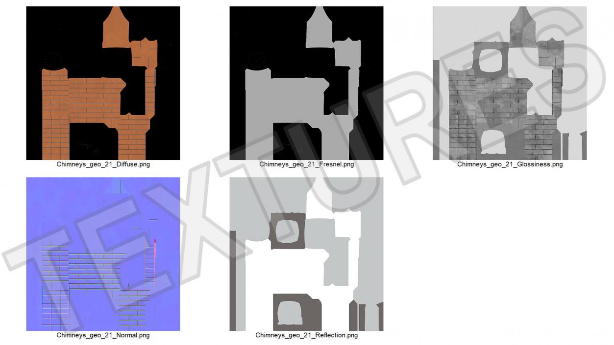 3D Spherical Cowl Chimney Brick model