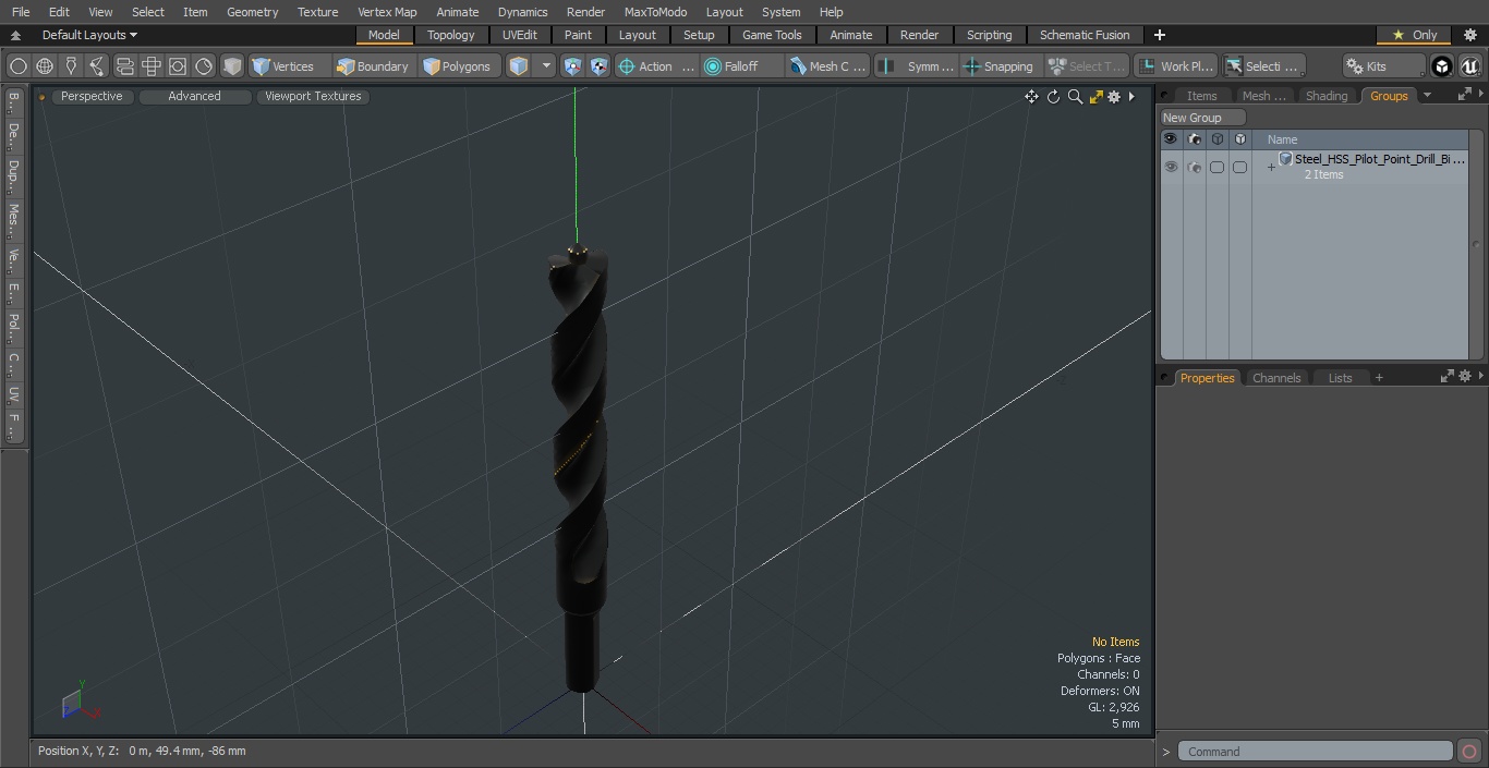 3D Steel HSS Pilot Point Drill Bit