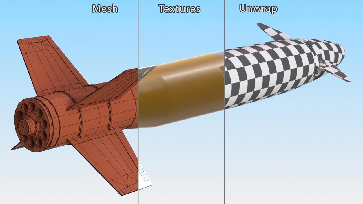 Anti Tank Guided Missile 9M133 Kornet 3D