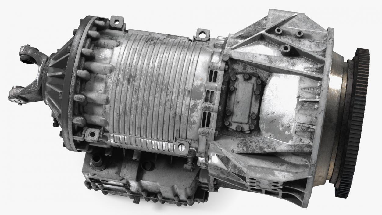 3D Old Transmission for Truck