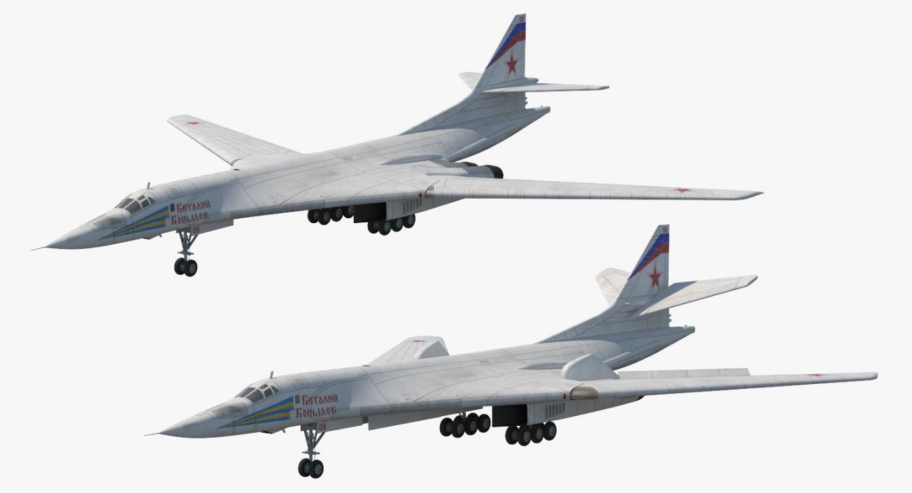 Rigged Russian Military Aircrafts 3D Models Collection 3D model