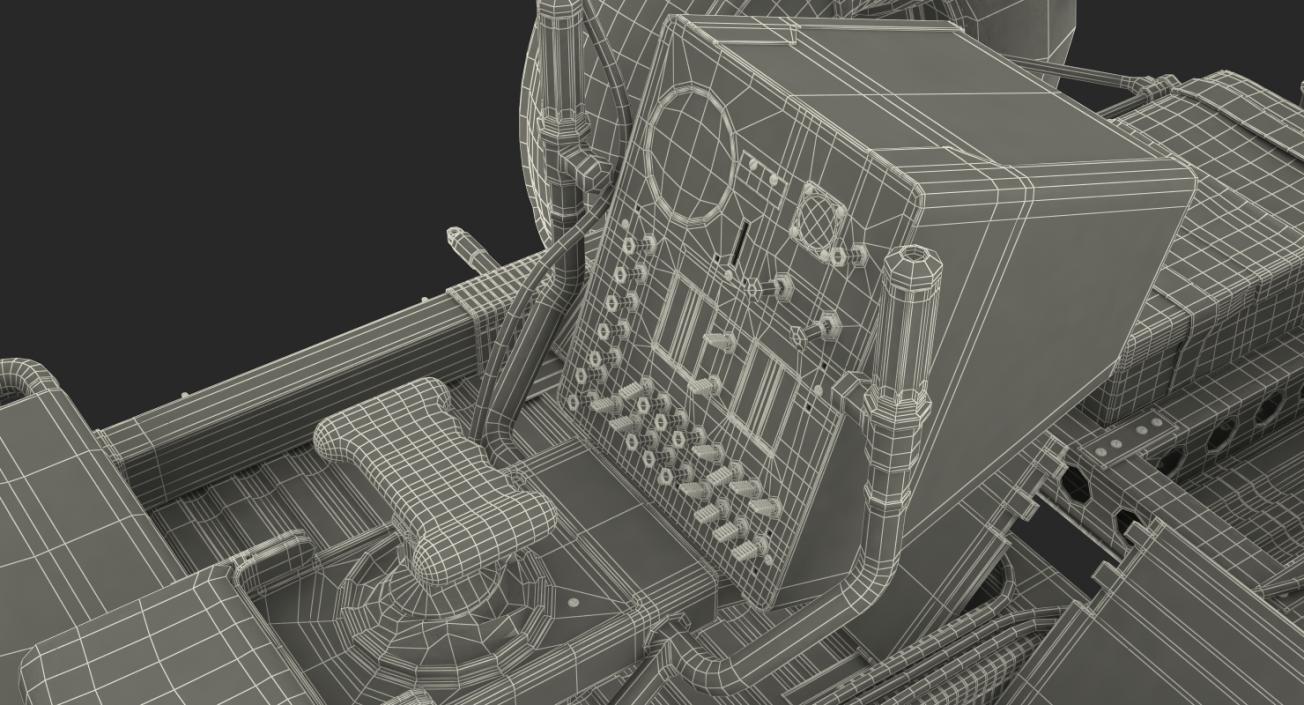 3D model Lunar Roving Vehicle from Apollo 15