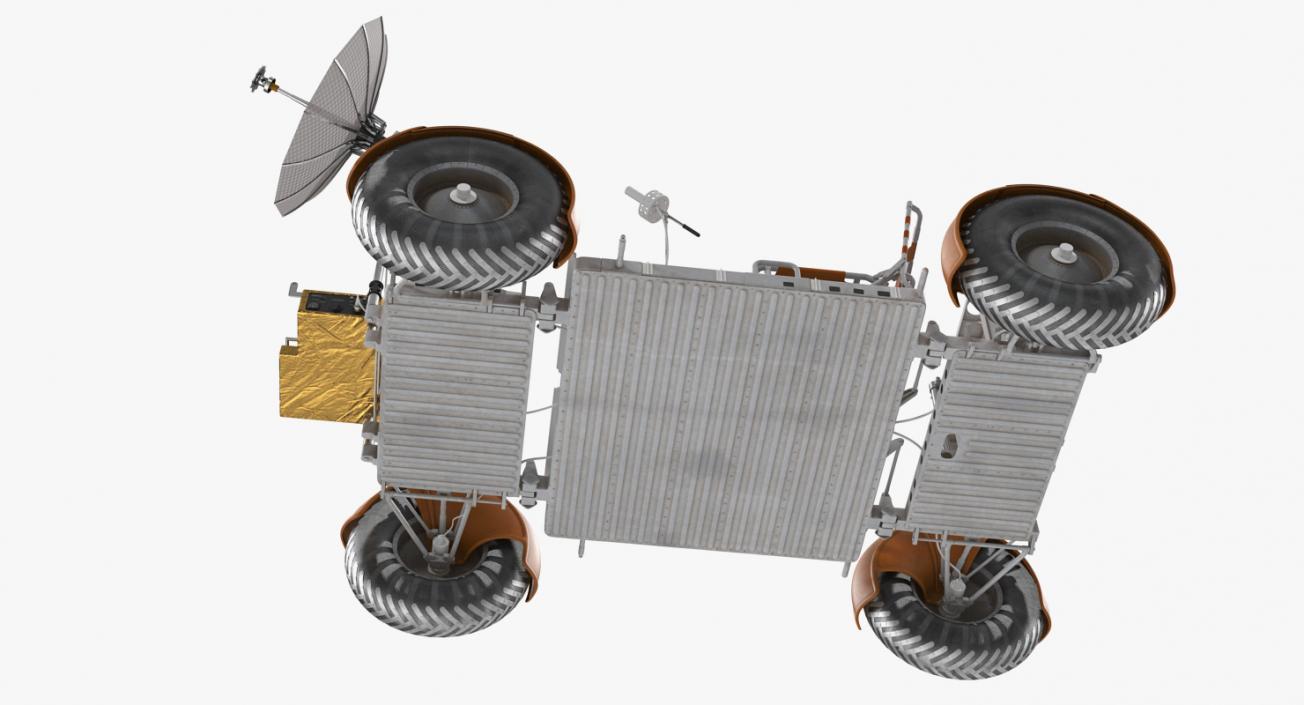 3D model Lunar Roving Vehicle from Apollo 15