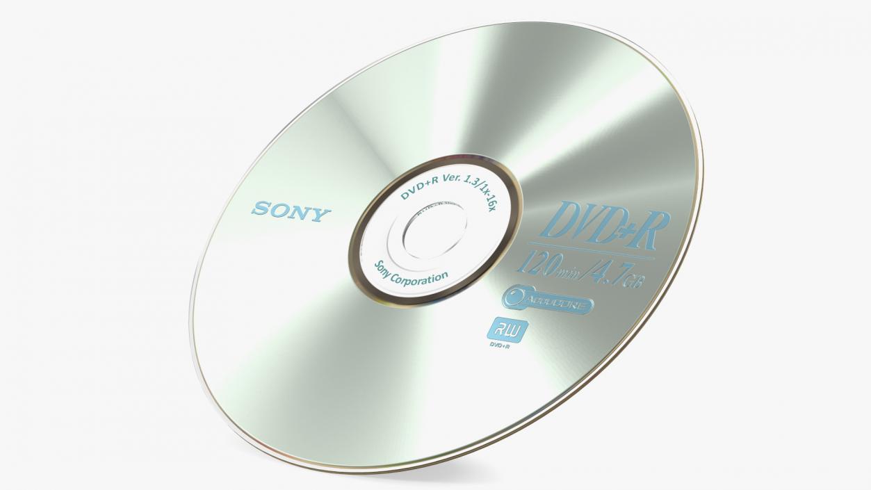 3D model Sony DVD R Disc