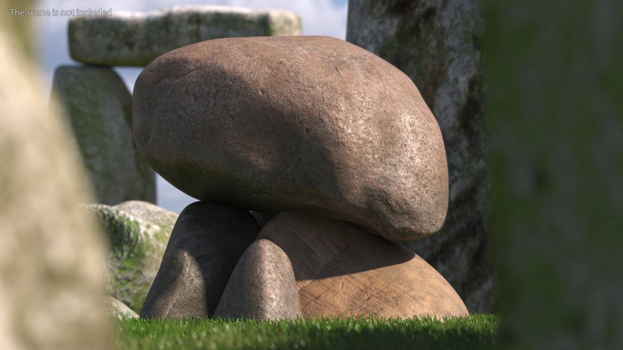 Pile of Stones 3D model