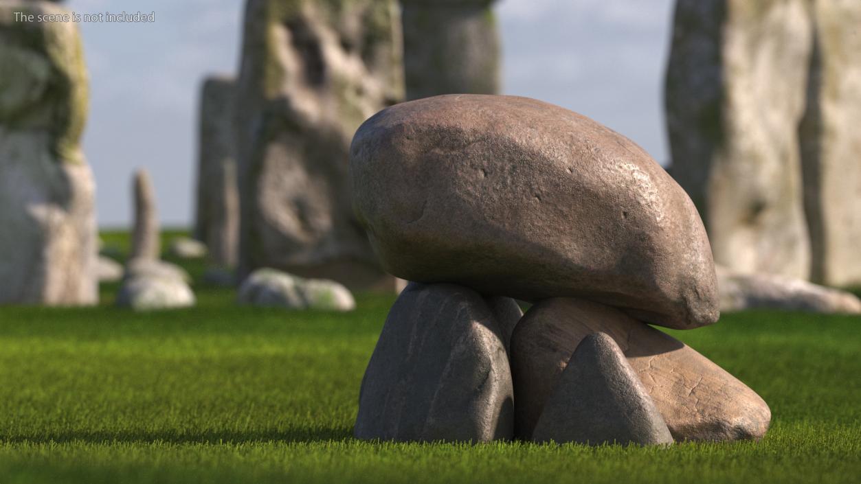 Pile of Stones 3D model