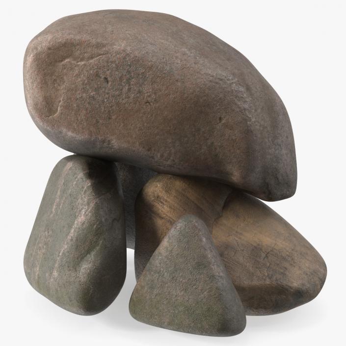 Pile of Stones 3D model