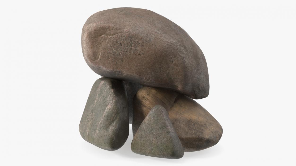 Pile of Stones 3D model