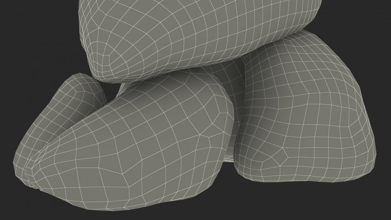 Pile of Stones 3D model