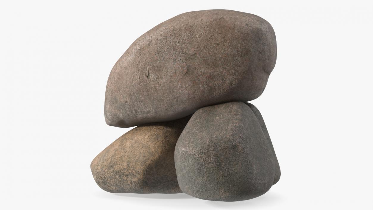 Pile of Stones 3D model