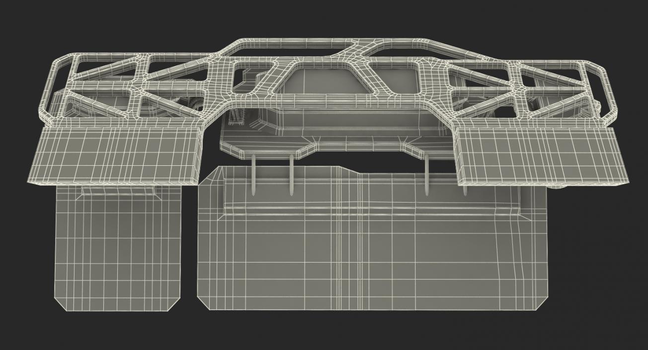 Hologram Remote Control Panel 3D model