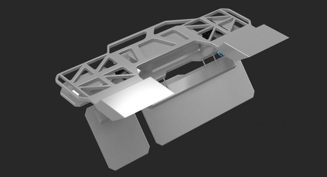 Hologram Remote Control Panel 3D model