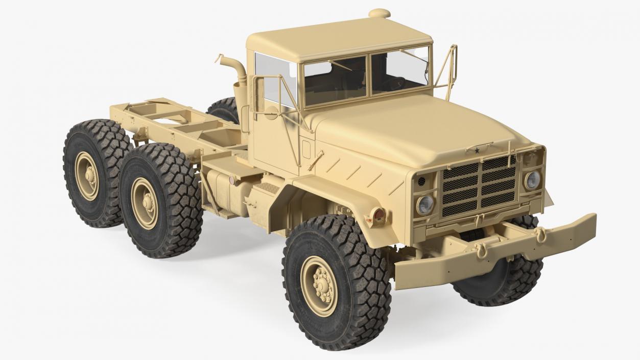 M939 Military Truck Light Rigged 3D