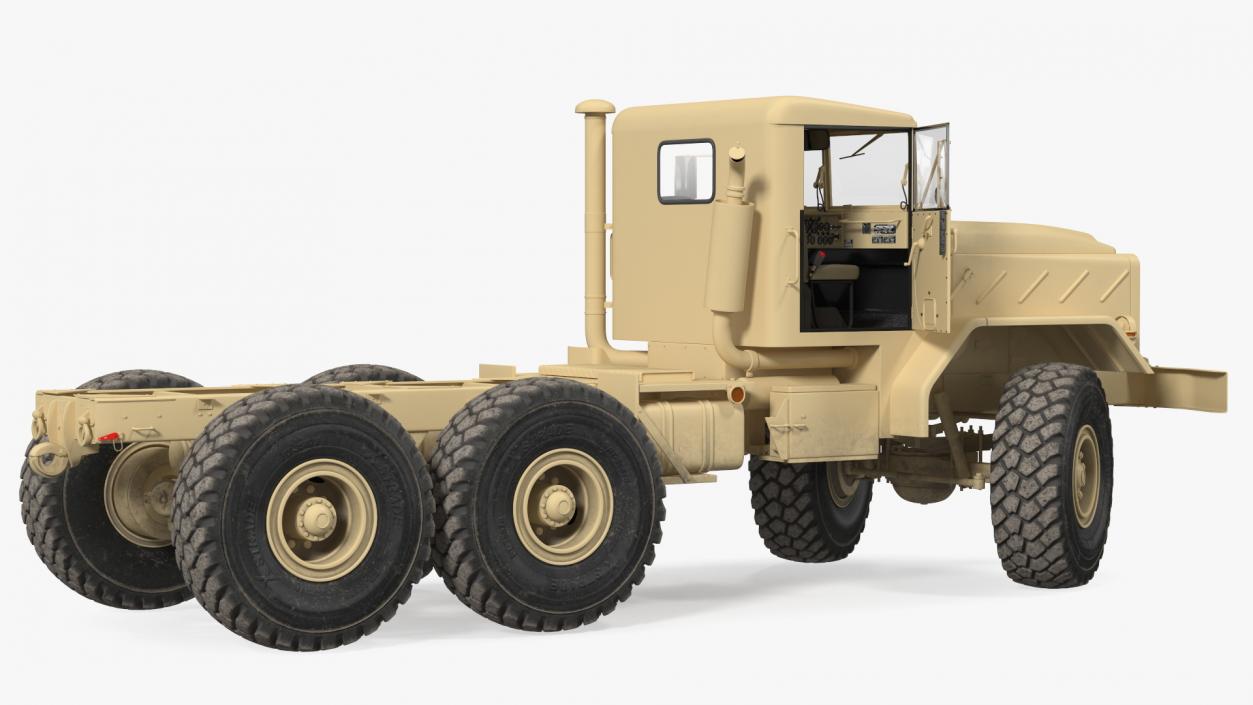 M939 Military Truck Light Rigged 3D