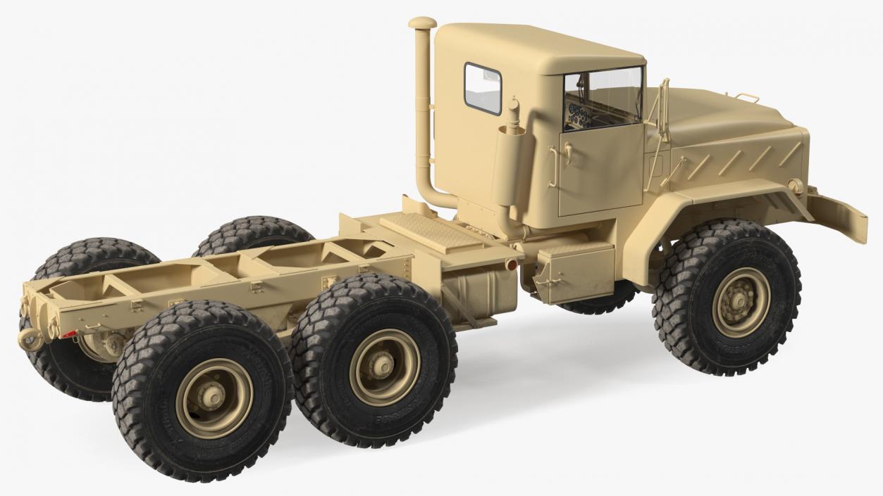 M939 Military Truck Light Rigged 3D