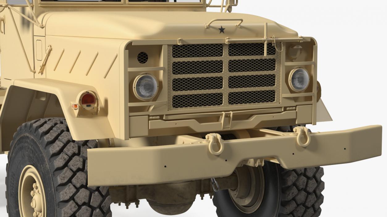 M939 Military Truck Light Rigged 3D