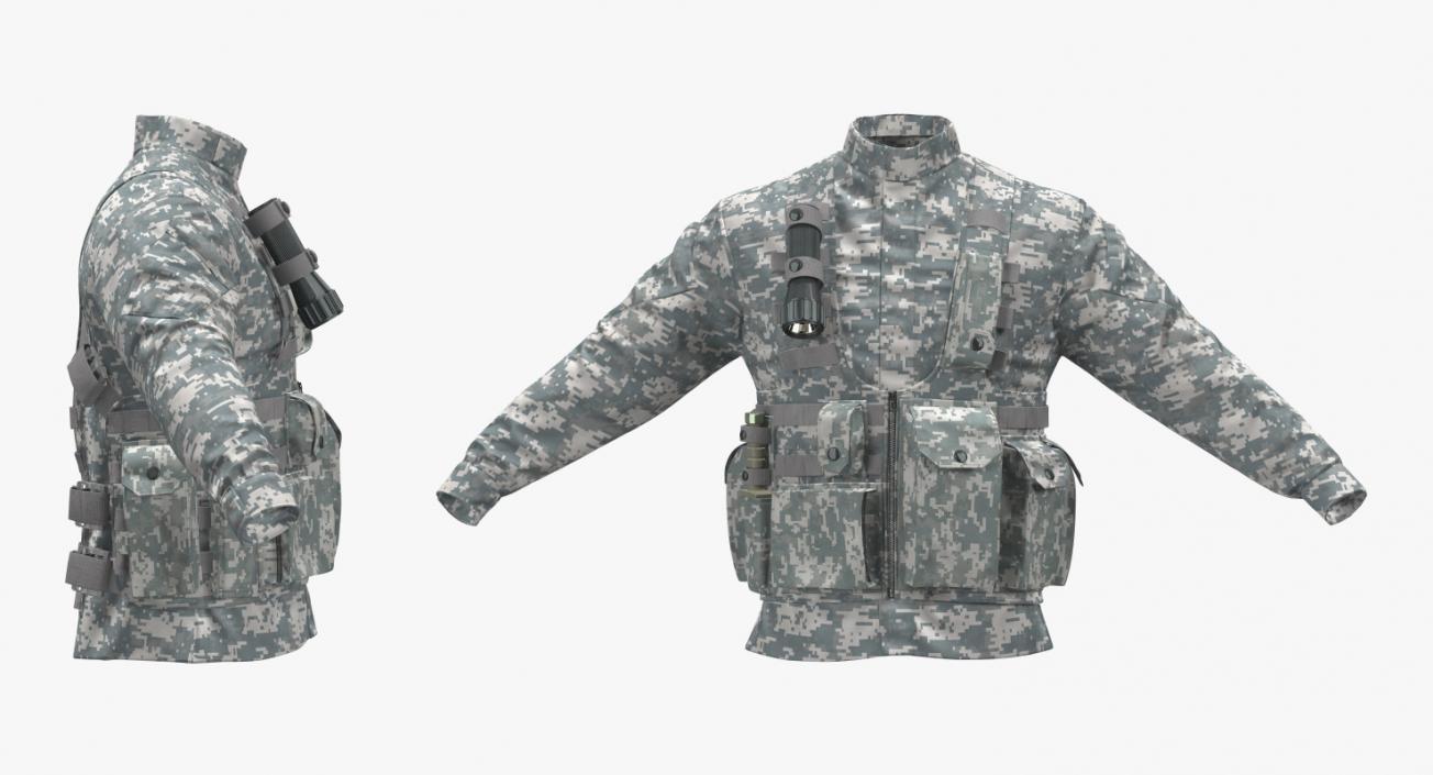 Military Jackets 3D Models Collection 3D