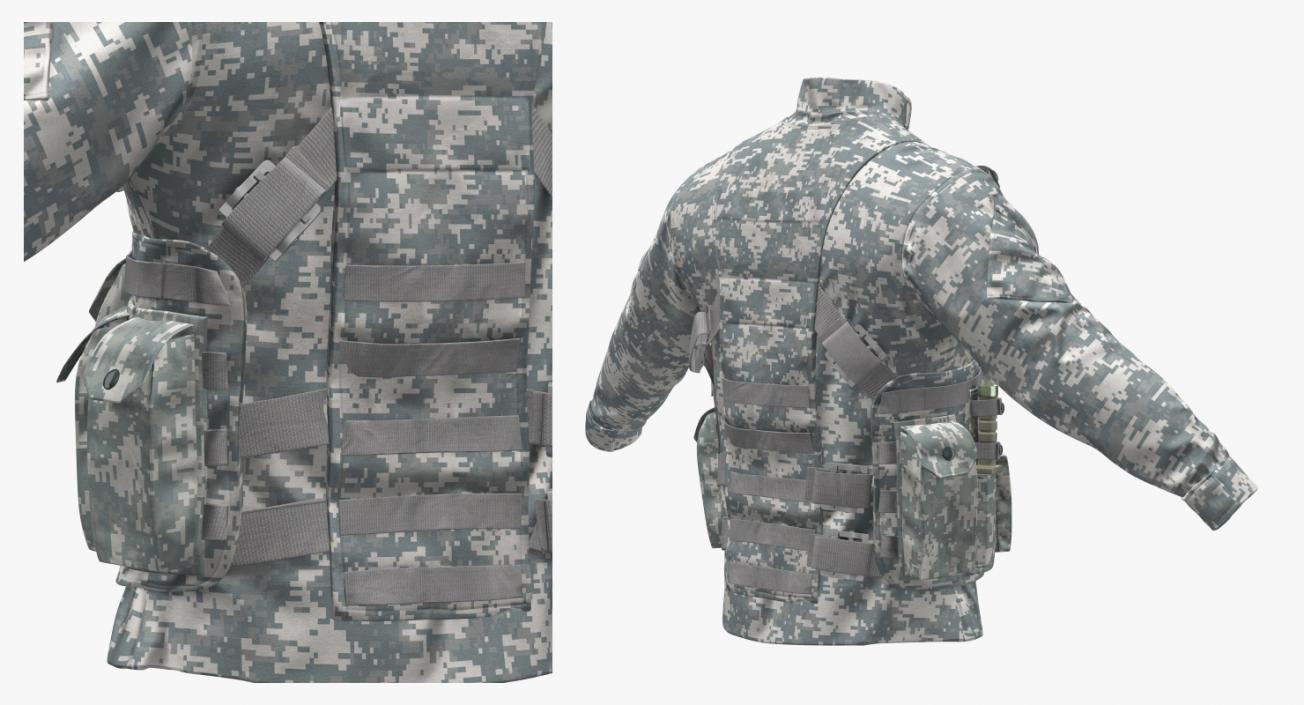 Military Jackets 3D Models Collection 3D