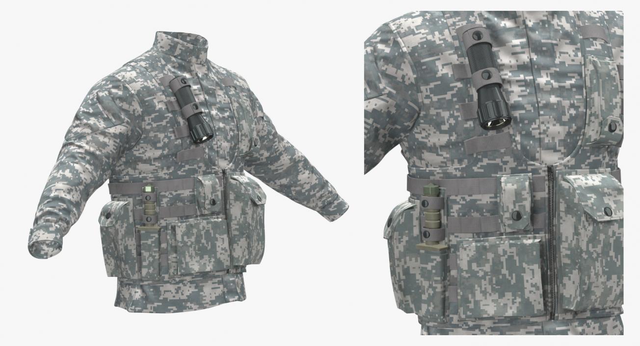 Military Jackets 3D Models Collection 3D