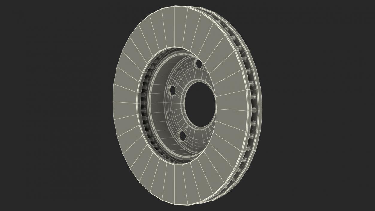 3D Brake Disk Rotor