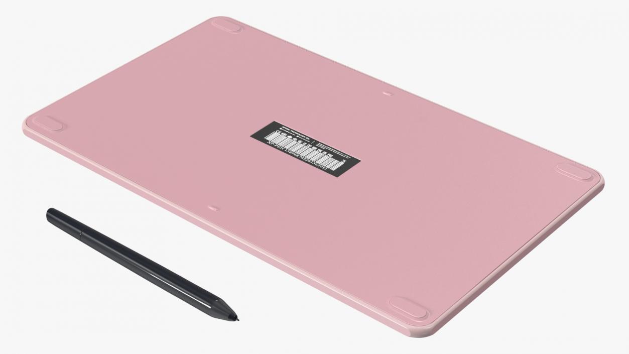 Graphic Drawing Tablet XP-Pen Deco Pink 3D model