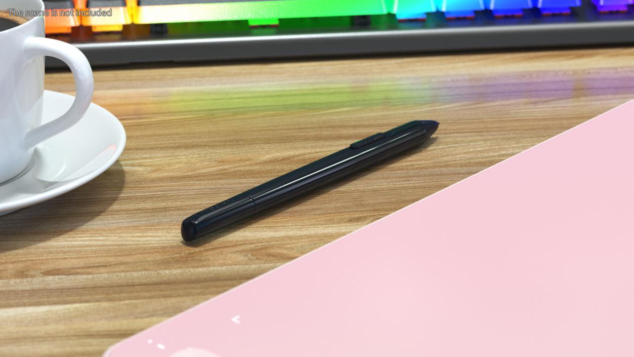 Graphic Drawing Tablet XP-Pen Deco Pink 3D model