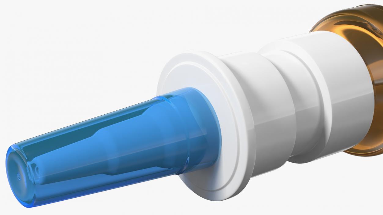 3D Nasal Spray Bottle model