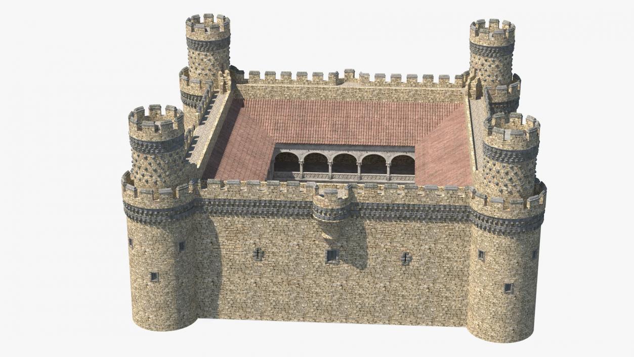 3D Small Medieval Castle