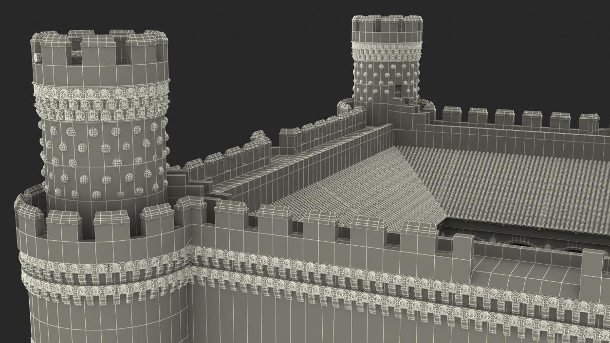 3D Small Medieval Castle