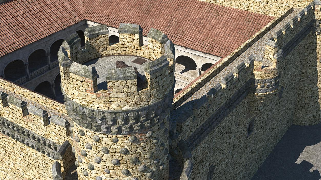 3D Small Medieval Castle