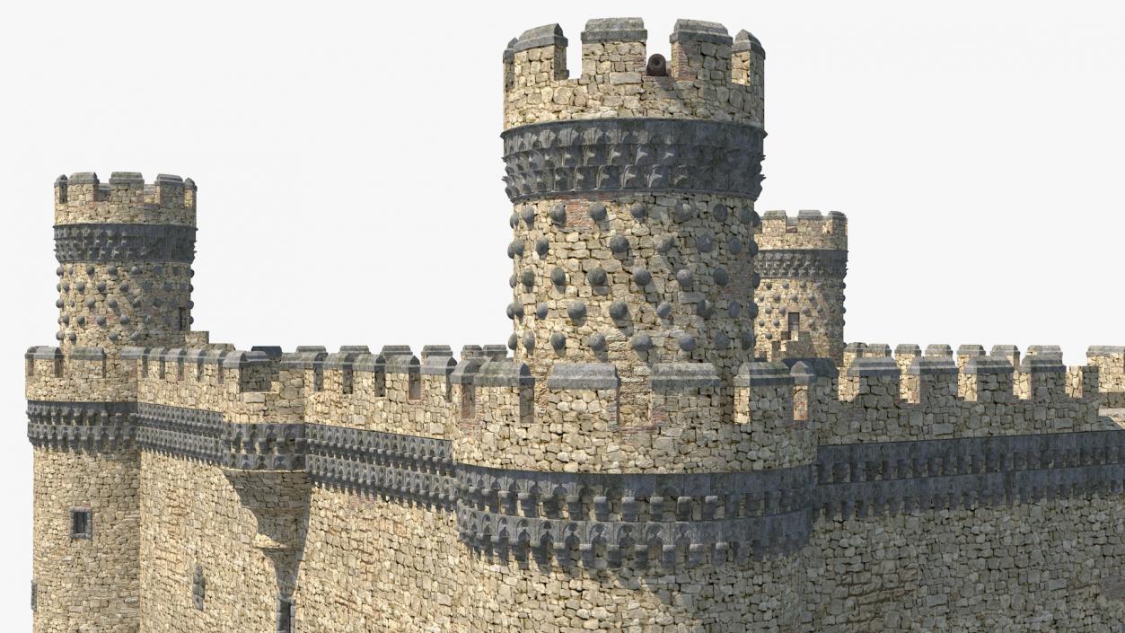 3D Small Medieval Castle