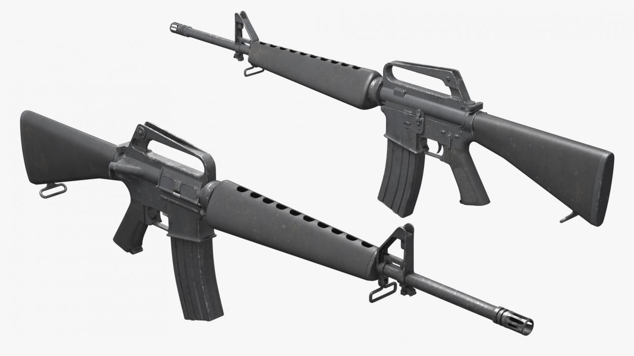 M16 Assault Rifle 3D