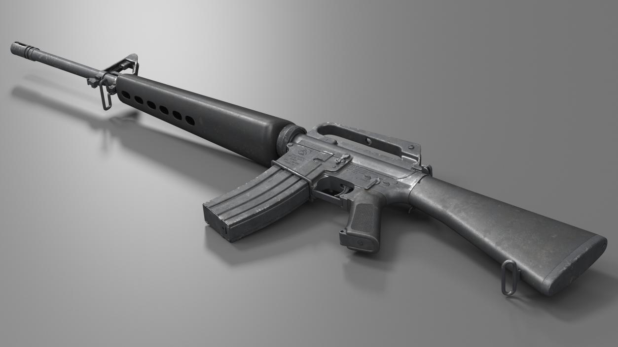 M16 Assault Rifle 3D