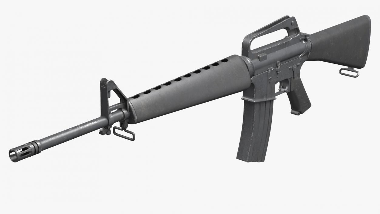 M16 Assault Rifle 3D