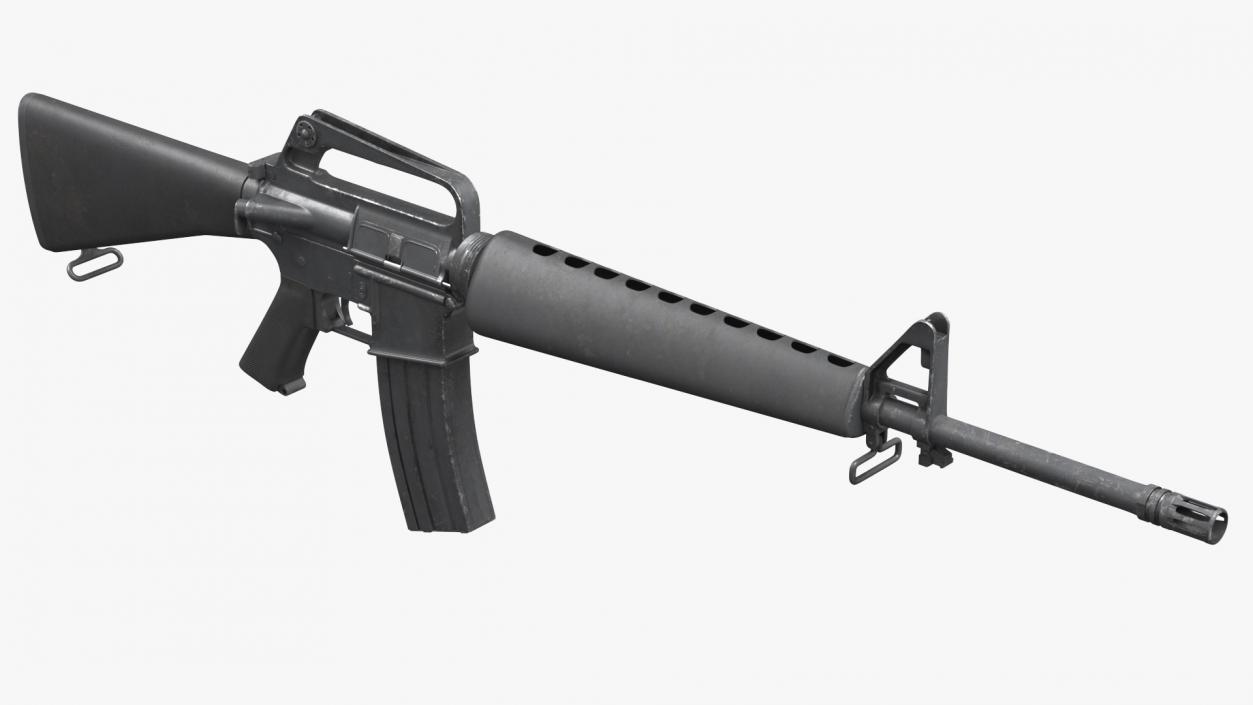 M16 Assault Rifle 3D