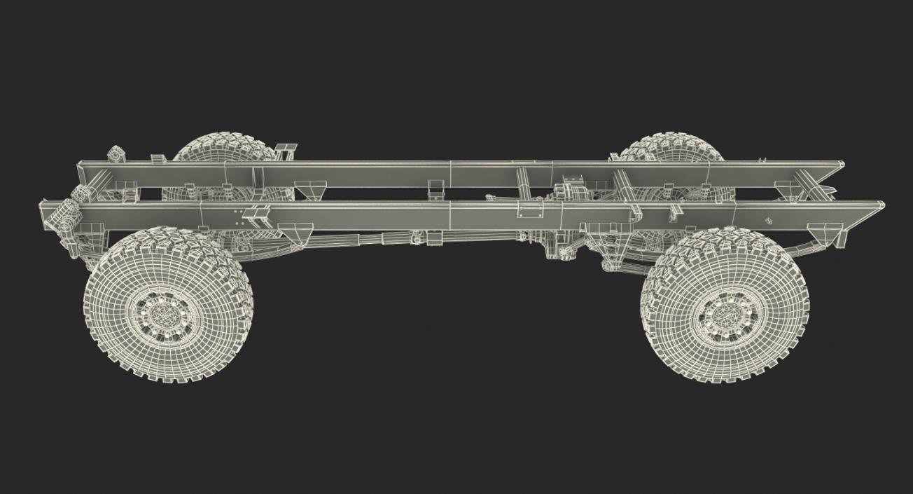 4X4 Truck Chassis 3D