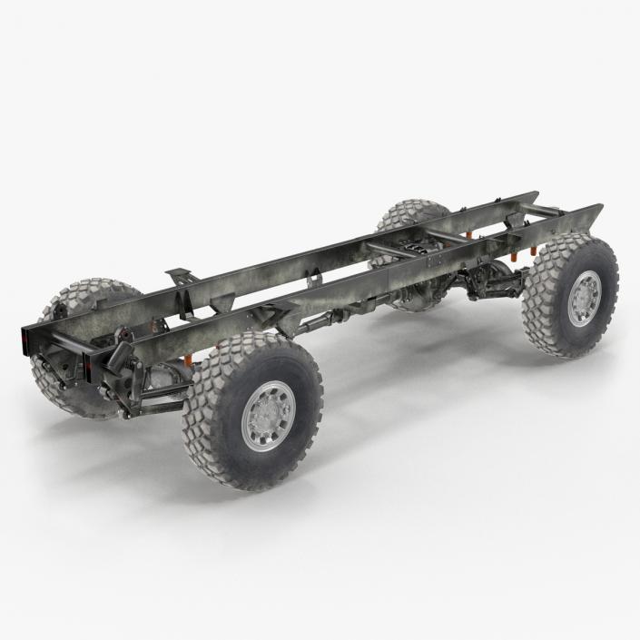 4X4 Truck Chassis 3D