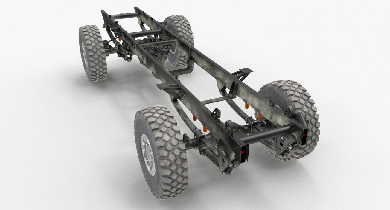 4X4 Truck Chassis 3D