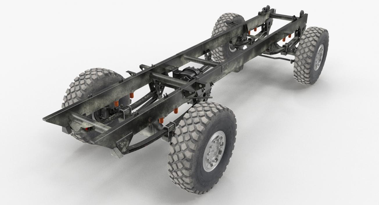 4X4 Truck Chassis 3D